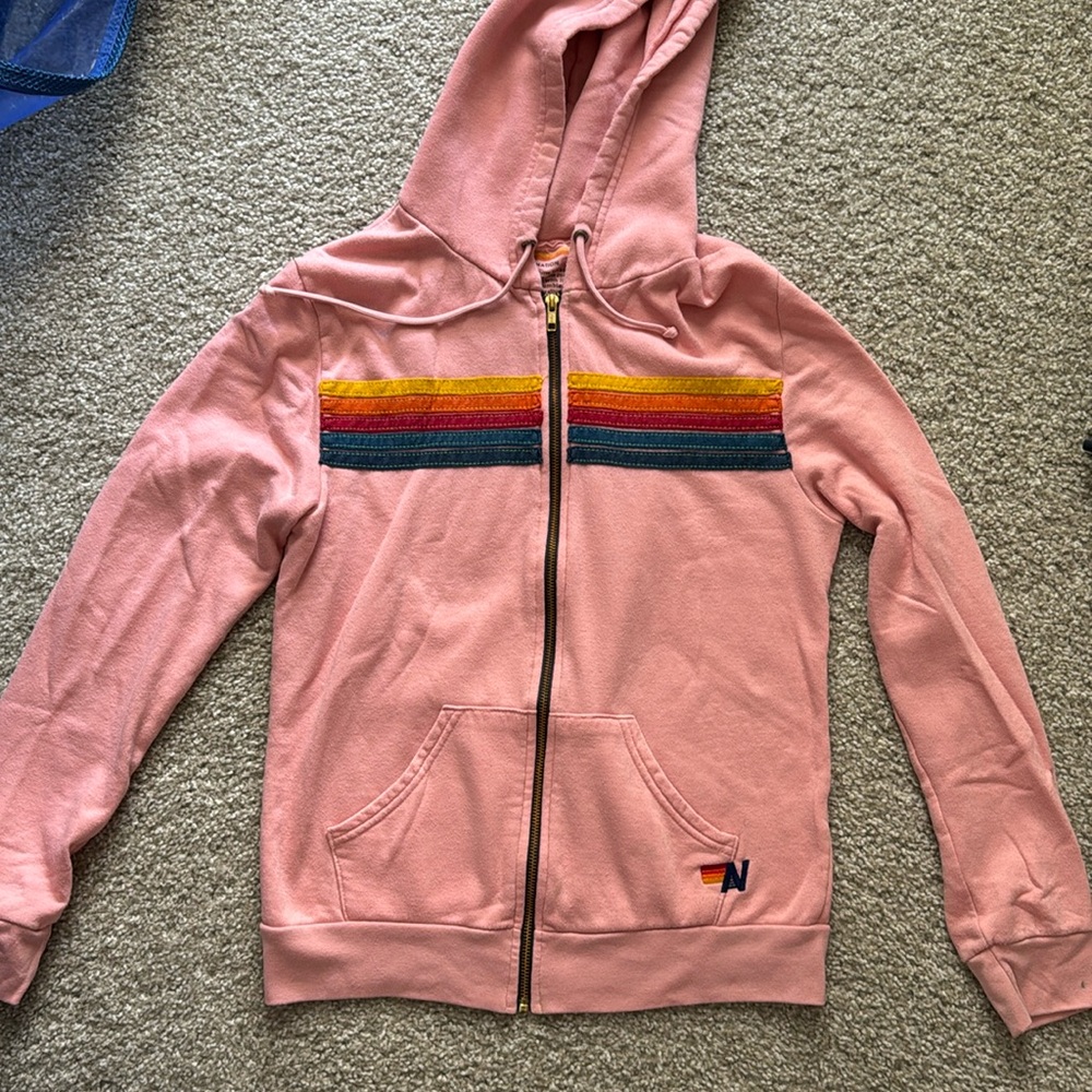 Pink aviator nation Hoodie. Size M.